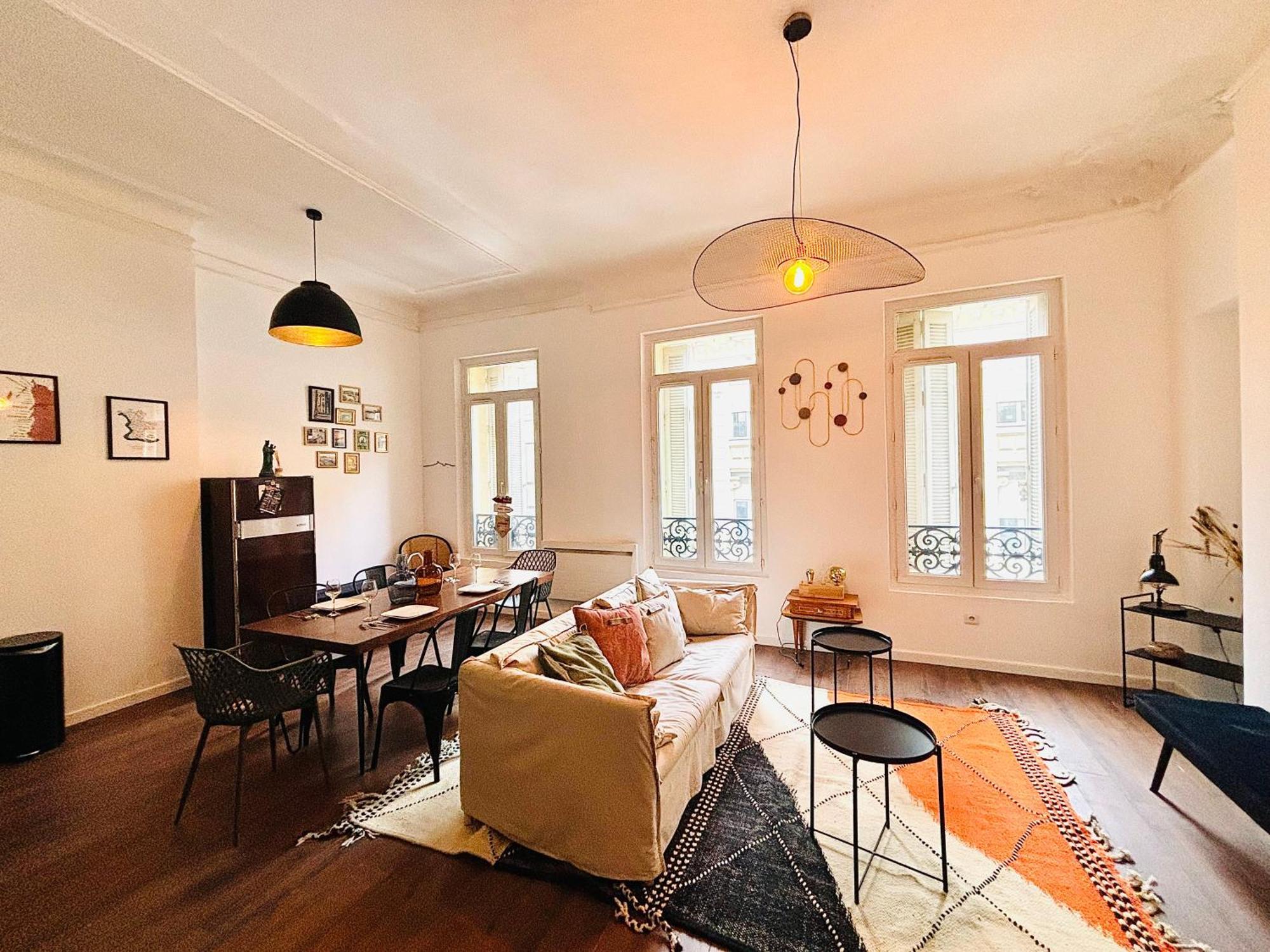 Appartement Grand T4 Au Coeur De Marseille Extérieur photo